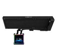 Lian Li HydroShift II LCD-S 360N RGB LCD Fanless Black 360mm - 1486799 - zdjęcie 4